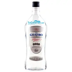 Ron Guajiro Blanco 1 Litro - Plata y Consumer Choice EEUU
