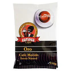 Cafe Carioca Oro Molido Tueste Natural