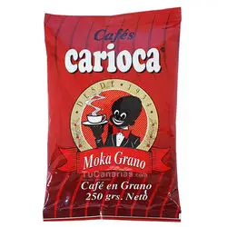 Carioca Moka Grain Coffee Natural Roast 250g