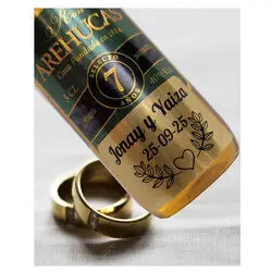 25 Mini Flaschen Arehucas Rum 7 Jahre Frei Personalisierung
