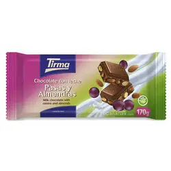 Tirma Chocolate Raisin and Almond Maxi 170g